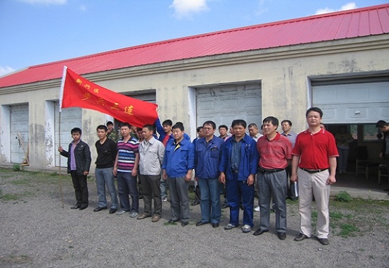  公司預(yù)備役民兵訓練-打靶現(xiàn)場