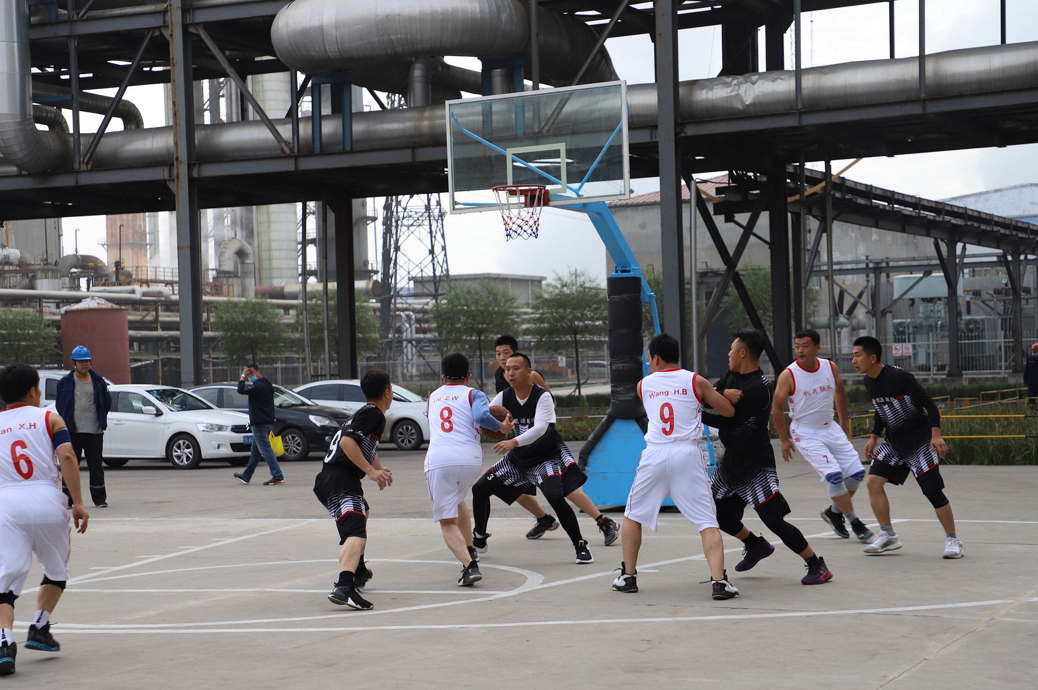 “迎國(guó)慶?凝眾心”新型學(xué)徒職工 男子籃球比賽