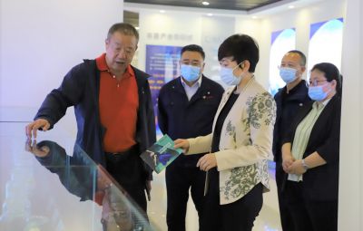 市委常委、宣傳部部長韋青到寶泰隆走訪調(diào)研